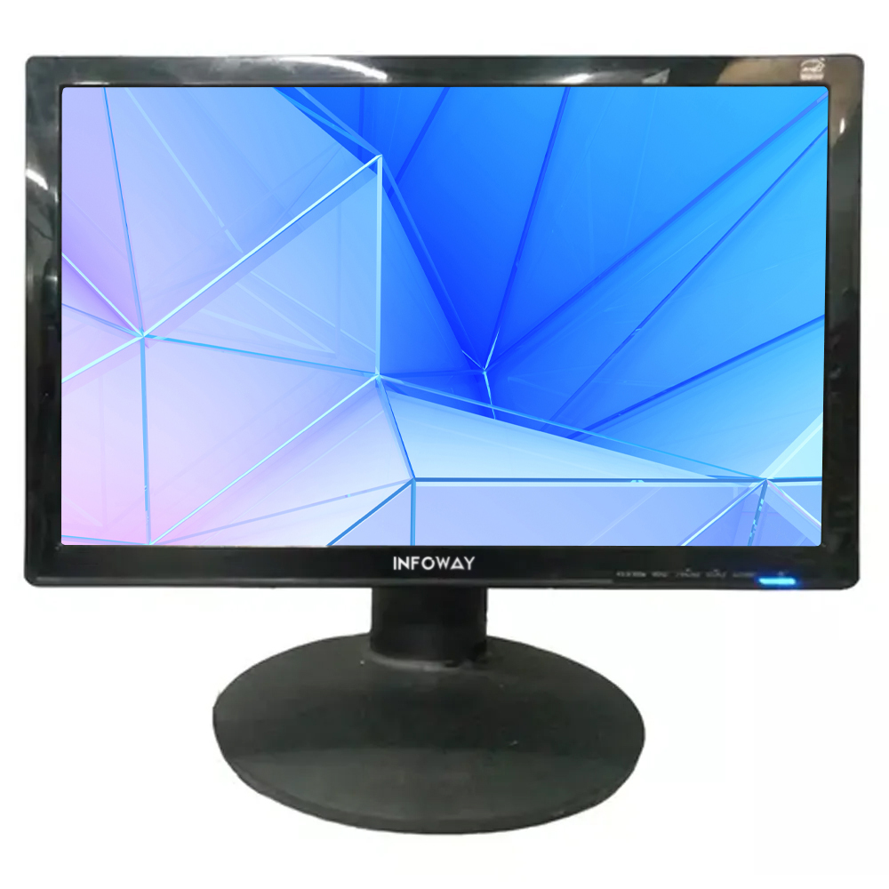 Monitor Itautec Infoway W1946PW 19P Wide Base Regulável VGA/DVI image number 0